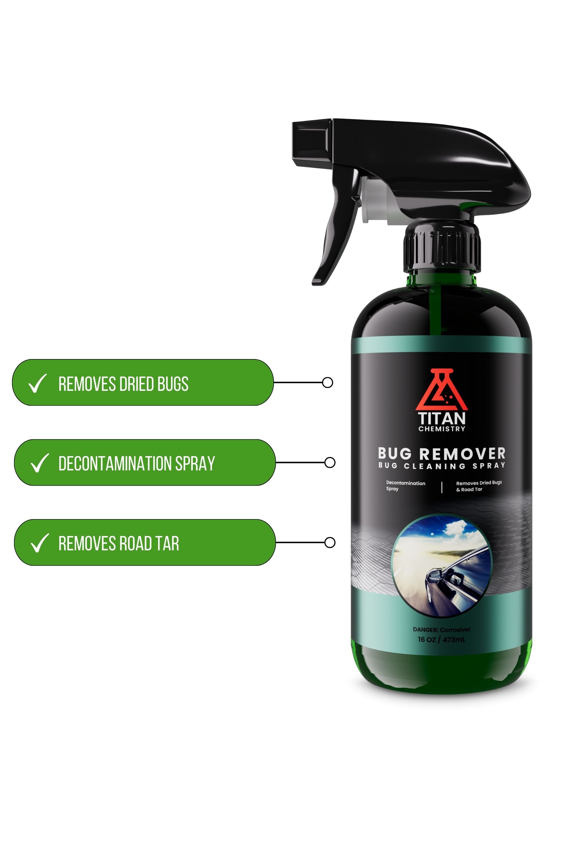 Bug Remover - Bug Cleaning Spray – TITAN CHEMISTRY