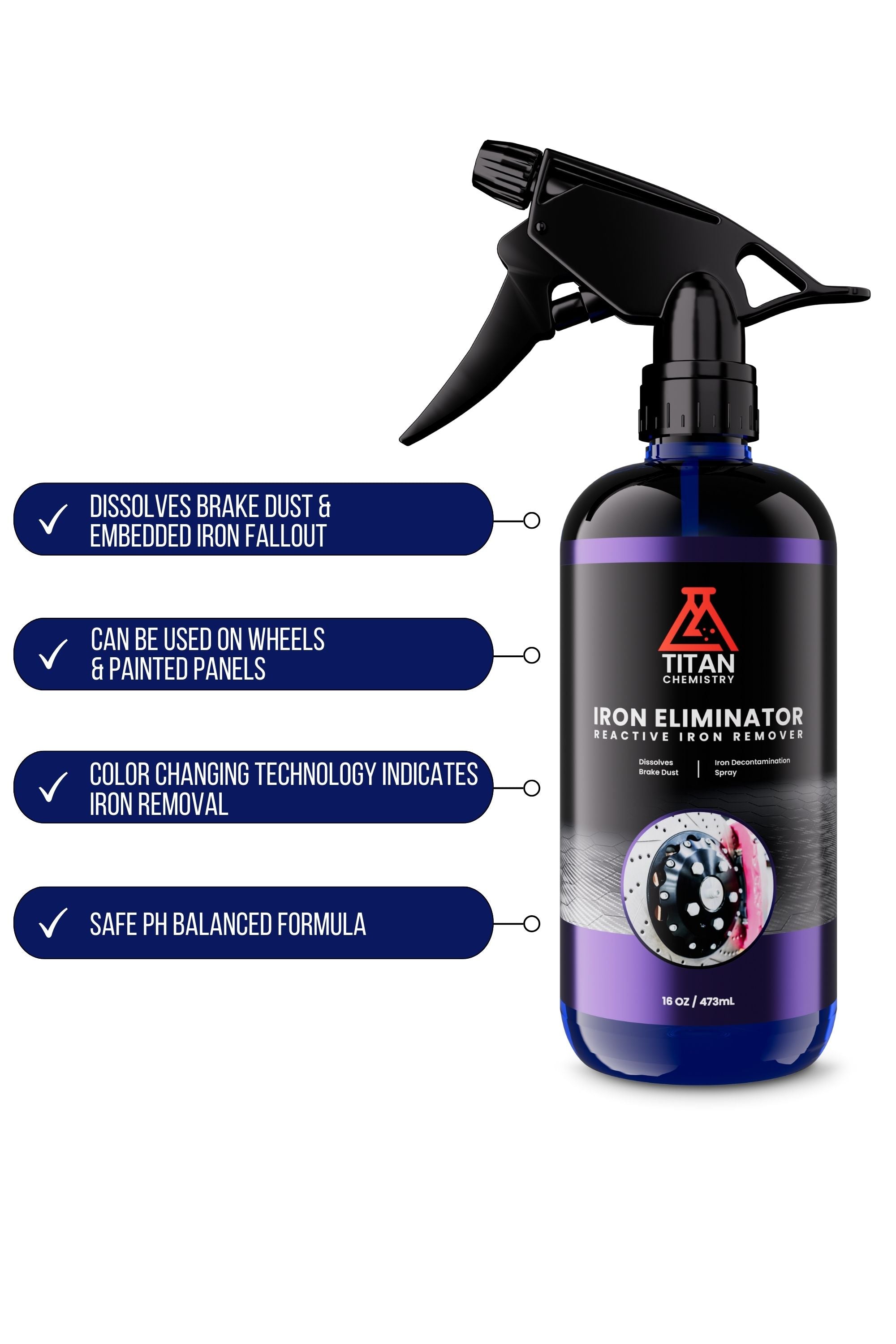 Iron Eliminator - Reactive Iron Remover – TITAN CHEMISTRY
